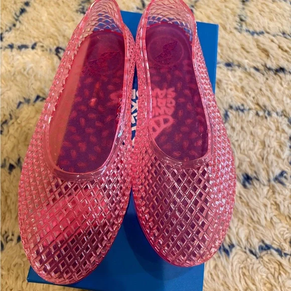 NIB Ancient Greek Jelly Flats size 38 - Picture 4 of 5